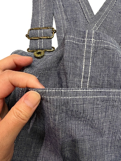 WAREHOUSE���������ϥ��� Lot.1227 INDIGO PINCHECK OVERALL ������ǥ������ԥ�����å��������С�������
