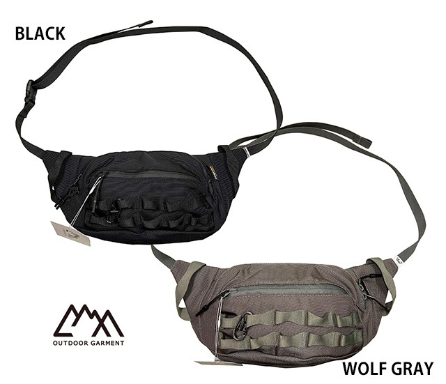 CMF OUTDOOR GARMENT������ե� �����ȥɥ� �������ȡ�FANNY PACK���ե��ˡ��ѥå����������ȥХå� 2����BLACK/WOLF GRAY�ˡ�COMFY