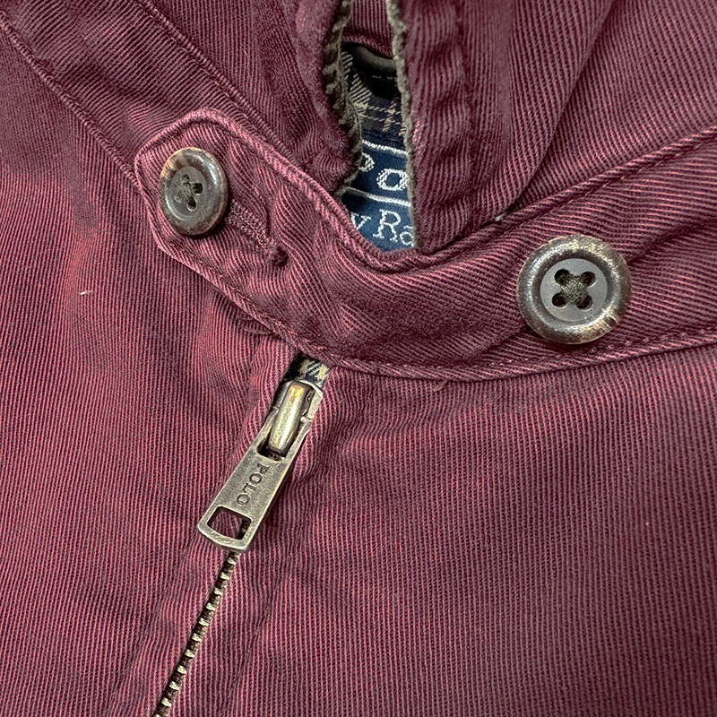 Polo by Ralph Lauren �ݥ� ���ե�����󡡥������󥰥ȥåס�col.BURGUNDY��size:XXL���ϥ��ȥ󥸥㥱�å� ��USED �桼���ɡۡ���š�