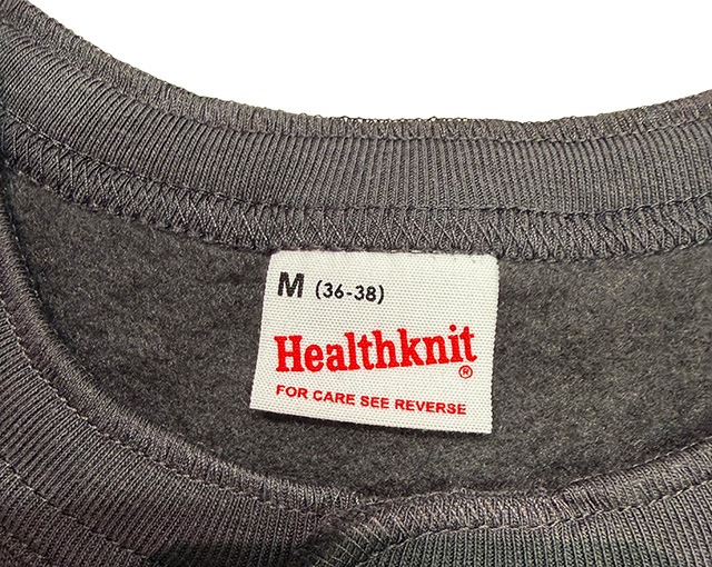 ��SALE 30%OFF��Healthknit �إ륹�˥åȡ�#54005�����饷�å� �إ�꡼�ͥå� �������å� Ĺµ��5��(FADE BLACK/NAVY/SAND BEIGE/ASH GREY/MAROON)