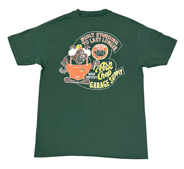PORKCHOP GARAGE SUPPLY �ݡ�������å� ���졼�����ץ饤��PORKY TEE���ݡ����� T����ġ�Ⱦµ��3��(ASH/BURGUNDY/FOREST GREEN)��2026SS