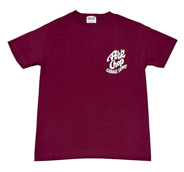 PORKCHOP GARAGE SUPPLY �ݡ�������å� ���졼�����ץ饤��PORKY TEE���ݡ����� T����ġ�Ⱦµ��3��(ASH/BURGUNDY/FOREST GREEN)��2026SS