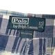 Polo by Ralph Lauren �ݥ� ���ե������MADRAS CHECK CARGO SHORTS �ޥɥ饹�����å� ���������硼�ġ�col.BLUE�ϡ�size:W36��COTTON100�� ��USED �桼���ɡۡ���šۡ�Ź�޻����Բġ�