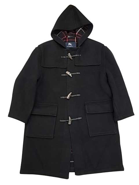 ��SALE 30%OFF�� BURBERRY���С��Х꡼ ���åե륳���ȡ�BLACK M��������MADE IN ENGLAND �����ꥹ�� ��Used �桼���ɡۡ���š�