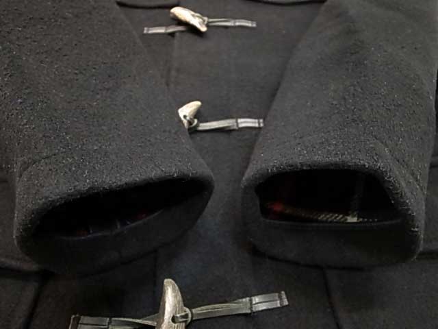 ��SALE 30%OFF�� BURBERRY���С��Х꡼ ���åե륳���ȡ�BLACK M��������MADE IN ENGLAND �����ꥹ�� ��Used �桼���ɡۡ���š�