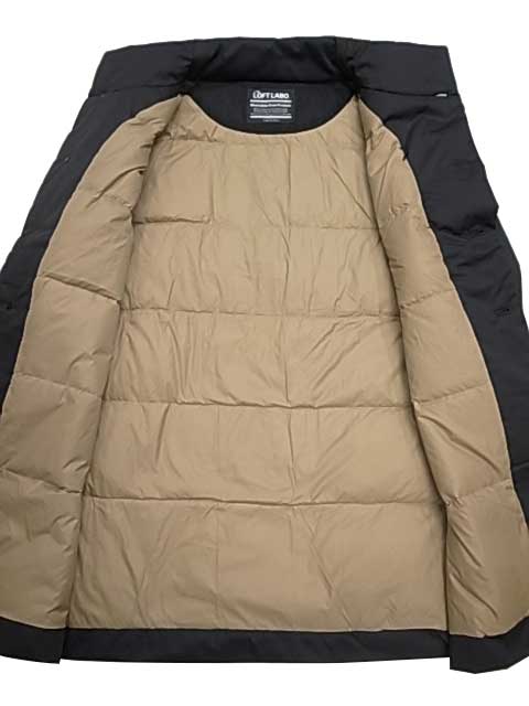 The LOFTLABO ���եȥ�ܡ�NARDY��STAND COLLAR DOWN COAT ������ɥ��顼 ������ �����ȡ�3��(BEIGE/BLACK/NAVY) Made in JAPAN