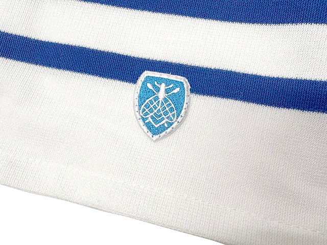 ��SALE 20%OFF��ORCIVAL �������Х롡#6919 Women's Wide Basque Shirt �����ޥ� �磻�� �Х��� ����ġ�WHITE/BLEU �ۥ磻��/�֥롼���ܡ�������size:1���ܡ��ȥͥå�������T���磻�ɥ��륨�åȡ��������Х롡Made in FRANCE