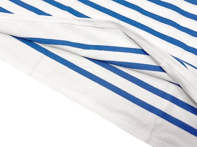 ��SALE 20%OFF��ORCIVAL �������Х롡#6919 Women's Wide Basque Shirt �����ޥ� �磻�� �Х��� ����ġ�WHITE/BLEU �ۥ磻��/�֥롼���ܡ�������size:1���ܡ��ȥͥå�������T���磻�ɥ��륨�åȡ��������Х롡Made in FRANCE