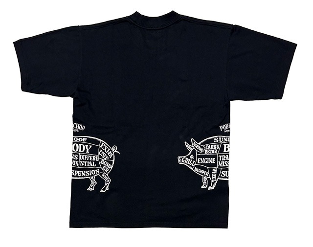PORKCHOP GARAGE SUPPLY �ݡ�������å� ���졼�����ץ饤��MULTI LOGO TEE 2025���ޥ������ T����ġ�2��(WHITE/BLACK)��Ⱦµ��2025SS