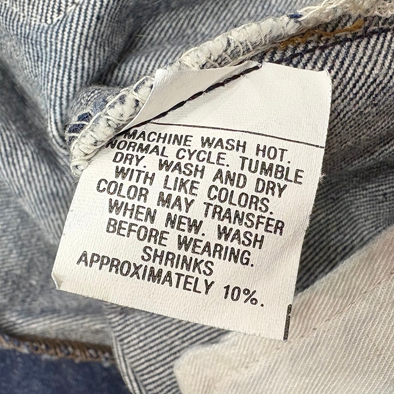1987ǯ����Levi's �꡼�Х�����501��col.INDIGO��size.W46/L30ɽ����Made in U.S.A. ��VINTAGE ������ơ����ۡ���š�