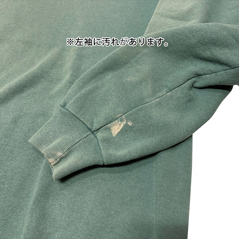 ��SALE 20%OFF�� 90s��L.L.BEAN by RUSSELL ATHLETIC ���륨��ӡ��� �� ��å��륢������å���CREW NECK SWEAT ���롼�ͥå� �������åȡ�col:GREEN��size:X-LARGE TALL��Made in U.S.A.����VINTAGE �ӥ�ơ����ۡ���šۡ�Ź�޻����Բġ�