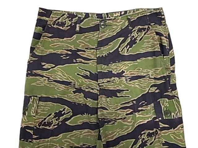 60's Tiger Stripe Camo Trousers��LLD Late War Light Weight Dence Pattern ����W31���������� ���� �ߥ꥿�꡼ �ȥ饦������ɽ��US M��Vintage ������ơ����ۡ���š�