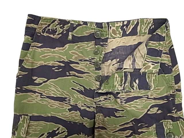 60's Tiger Stripe Camo Trousers��LLD Late War Light Weight Dence Pattern ����W31���������� ���� �ߥ꥿�꡼ �ȥ饦������ɽ��US M��Vintage ������ơ����ۡ���š�