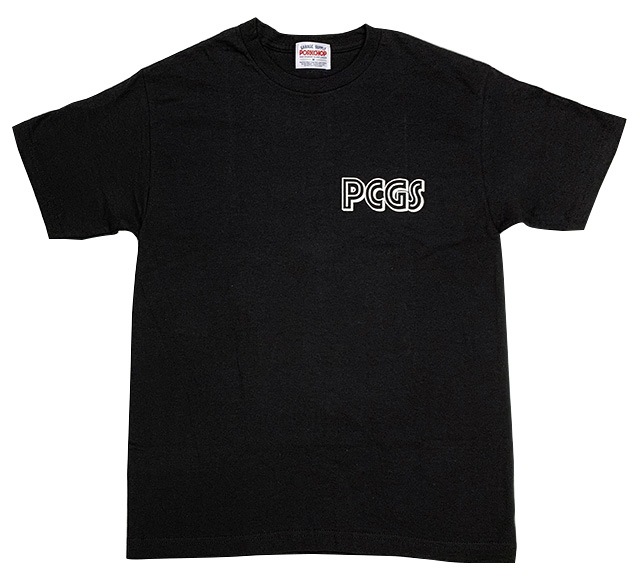 PORKCHOP �ݡ�������åס�PCGS OVAL TEE PCGS �����Х� T����ġ�Ⱦµ��3��(BLACK/WHITE/BLUE)