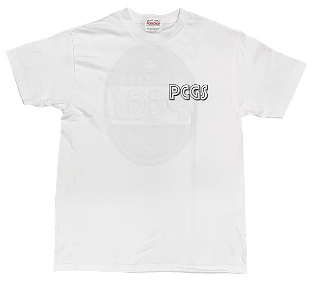 PORKCHOP �ݡ�������åס�PCGS OVAL TEE PCGS �����Х� T����ġ�Ⱦµ��3��(BLACK/WHITE/BLUE)