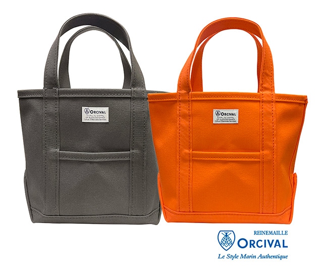 ORCIVAL �������Х롡OR-H0285�������Х��ȡ��ȥХå����������Х롡2����CHARCOAL/CARROT ORANGE�˥ե����