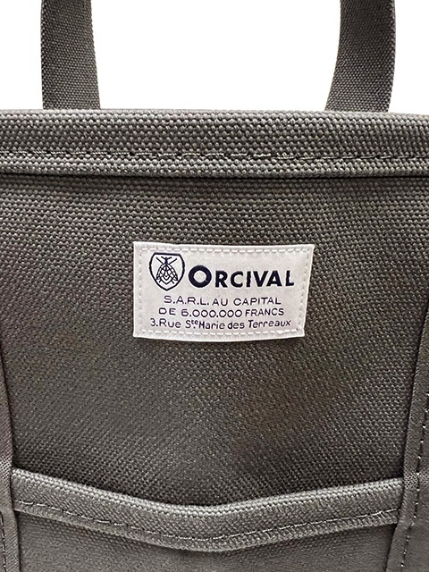 ORCIVAL �������Х롡OR-H0285�������Х��ȡ��ȥХå����������Х롡2����CHARCOAL/CARROT ORANGE�˥ե����