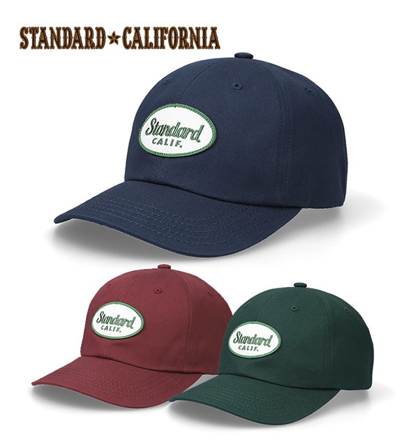 STANDARD CALIFORNIA ����������ɥ���ե���˥� SD Diner Logo Patch Baseball Cap�������ʡ������ѥå����١����ܡ��륭��åס�3����NAVY/GREEN/BURGUNDY��