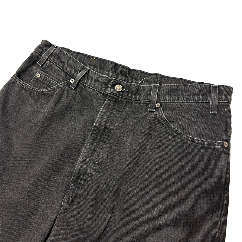 90s��Levi's �꡼�Х�����550�����硼�ȥѥ�ġ�col.������BLACK��size.W38/L00ɽ����00��󥰥���Made in U.S.A.���֥�å��ǥ˥�ѥ�ġ���VINTAGE ������ơ����ۡ���šۡ�Ź�޻����Բġ�