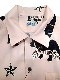 SCHOTT ����åȡ�HAWAIIAN SHIRT BULLDOG �ϥ磻���� ����� �֥�ɥå��������ϥ磻���󥷥�ġ������ϥ���ġ�PINK �ԥ�
