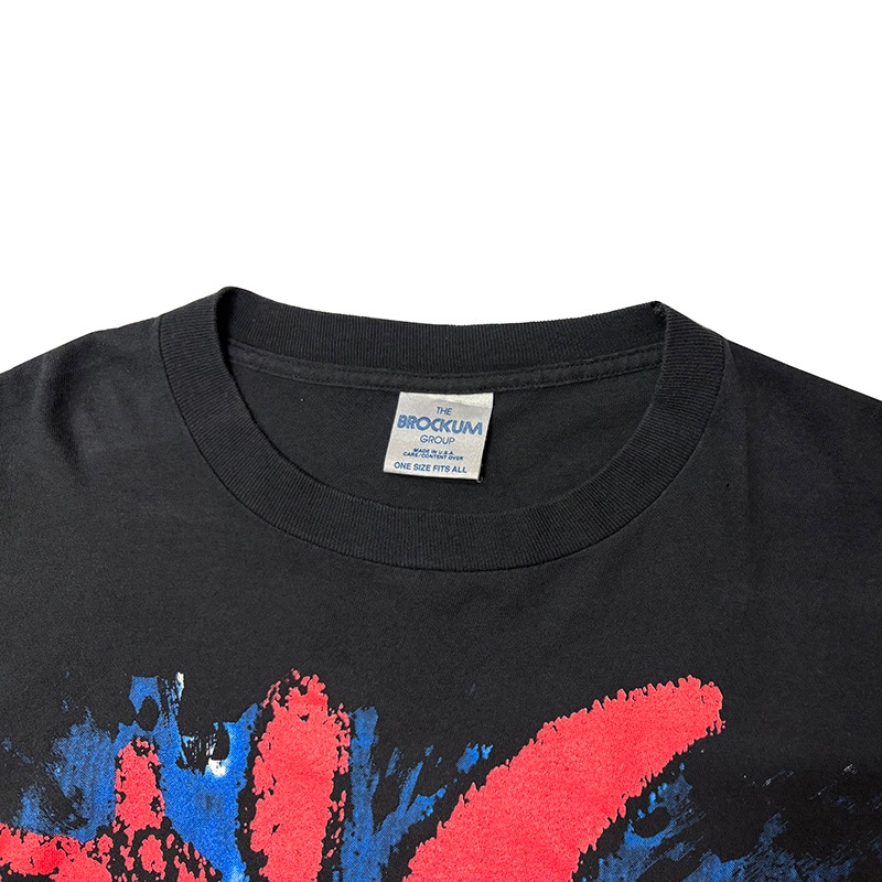 ��SALE 30%OFF��90s��THE CURE �������奢����S/S T-SHIRT ���硼�ȥ��꡼�� T����ġ�col.BLACK��size:ONE SIZE FITS ALL��body:BROCKUM��Made in U.S.A. ���Х��T����� ��VINTAGE �ӥ�ơ����ۡ���š�