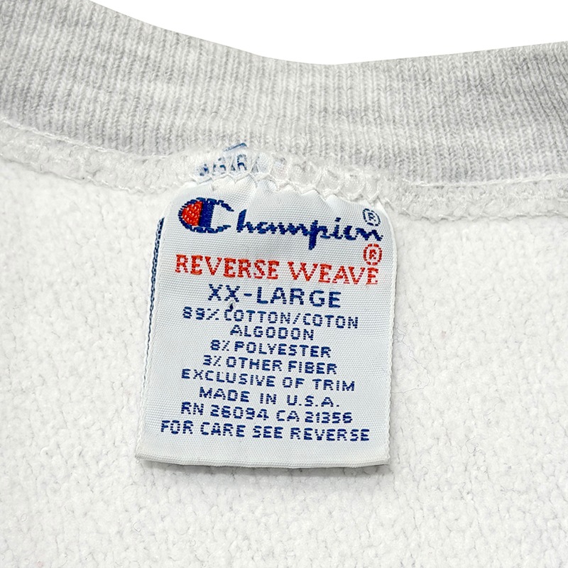 ��SALE 20%OFF��90s��Champion �����ԥ���REVERSE WEAVE CREW NECK SWEAT SHIRTS ��С����������� ���롼�ͥå� �������å� ����ġ�col:GRAY��size:XX-LARGE��HARVARD��ء��ɽ�������Made in U.S.A.����VINTAGE ������ơ����ۡ���šۡ�Ź�޻����Բġ�
