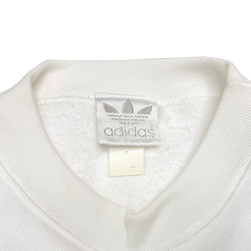 ��SALE 20%OFF�� 80s��adidas ���ǥ�������LAKE PLACID OLYMPIC C/N SWEAT �졼���ץ饷�å��ߵ������ԥå� ���롼�ͥå� �������åȡ�col:WHITE��size:S���䥿�� ��VINTAGE ������ơ����ۡ���šۡ�Ź�޻����Բġ�