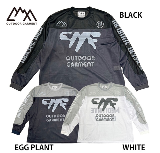 SALE 30%OFFCOMFY OUTDOOR GARMENT ե ȥɥ ȡBMX TEEå塡ĹµTġ3BLACK/EGG PLANT/WHITE