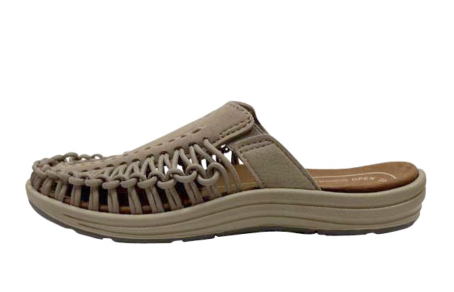 KEEN ������UNEEK 2 SLIDE W ��ˡ����ġ� ���饤�ɡ�TIMBERWOLF/PLAZA TAUPE��������롡���ݡ��ĥ�����롡�����ȥɥ���WOMEN �����ޥ󡡥�ǥ�����