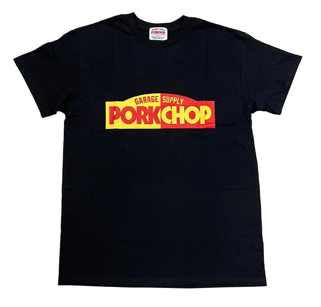 PORKCHOP �ݡ�������åס�24 BLOCK LOGO TEE��24�֥��å����� T����ġ�Ⱦµ��3��(BROWN/BLACK/WHITE)��2024SS