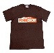 PORKCHOP �ݡ�������åס�24 BLOCK LOGO TEE��24�֥��å����� T����ġ�Ⱦµ��3��(BROWN/BLACK/WHITE)��2024SS