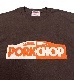 PORKCHOP �ݡ�������åס�24 BLOCK LOGO TEE��24�֥��å����� T����ġ�Ⱦµ��3��(BROWN/BLACK/WHITE)��2024SS