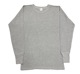 ����Ź������WAREHOUSE �� Style&Respect���������ϥ��� �� ����������ꥹ�ڥ��� CREW NECK WAFFLE THERMAL��L/S TEE�����롼�ͥå� ��åե� �����ޥ롡3����WHITE/GRAY/BLACK��Ĺµ������T