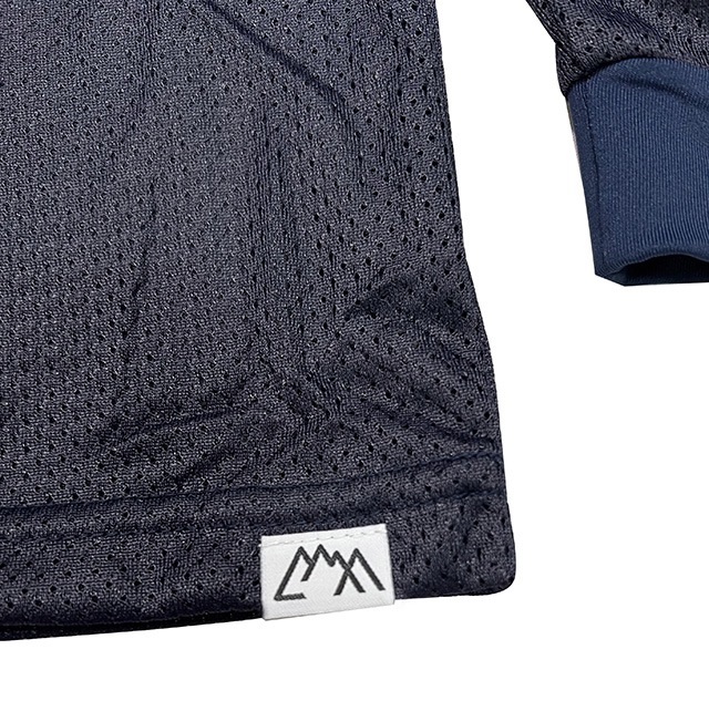 ��SALE 30%OFF��COMFY OUTDOOR GARMENT ����ե� �����ȥɥ� �������ȡ�QUICK DRY MESH TEE L/S�������å��ɥ饤����å��塡T����ġ�2����EGG PLANT/BLACK��