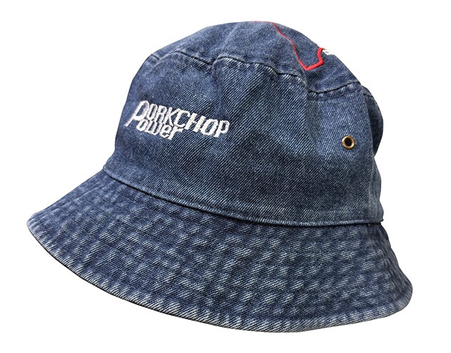 PORKCHOP GARAGE SUPPLY �ݡ�������å� ���졼�� ���ץ饤��P POWER DENIM BUCKET HAT��P�ѥ �ǥ˥ࡡ�Х��åȥϥåȡ�3��(BLACK/LIGHT BLUE/DARK BLUE)���ϥåȡ��Х��ϡ�˹�ҡ�2026SS