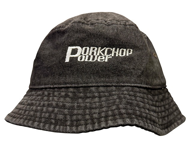 PORKCHOP GARAGE SUPPLY �ݡ�������å� ���졼�� ���ץ饤��P POWER DENIM BUCKET HAT��P�ѥ �ǥ˥ࡡ�Х��åȥϥåȡ�3��(BLACK/LIGHT BLUE/DARK BLUE)���ϥåȡ��Х��ϡ�˹�ҡ�2026SS