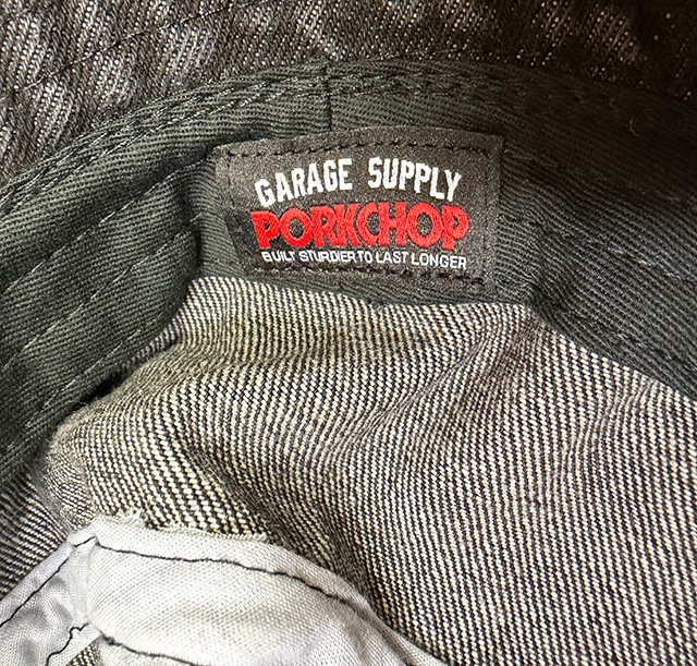 PORKCHOP GARAGE SUPPLY �ݡ�������å� ���졼�� ���ץ饤��P POWER DENIM BUCKET HAT��P�ѥ �ǥ˥ࡡ�Х��åȥϥåȡ�3��(BLACK/LIGHT BLUE/DARK BLUE)���ϥåȡ��Х��ϡ�˹�ҡ�2026SS