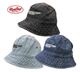 PORKCHOP GARAGE SUPPLY �ݡ�������å� ���졼�� ���ץ饤��P POWER DENIM BUCKET HAT��P�ѥ �ǥ˥ࡡ�Х��åȥϥåȡ�3��(BLACK/LIGHT BLUE/DARK BLUE)���ϥåȡ��Х��ϡ�˹�ҡ�2026SS