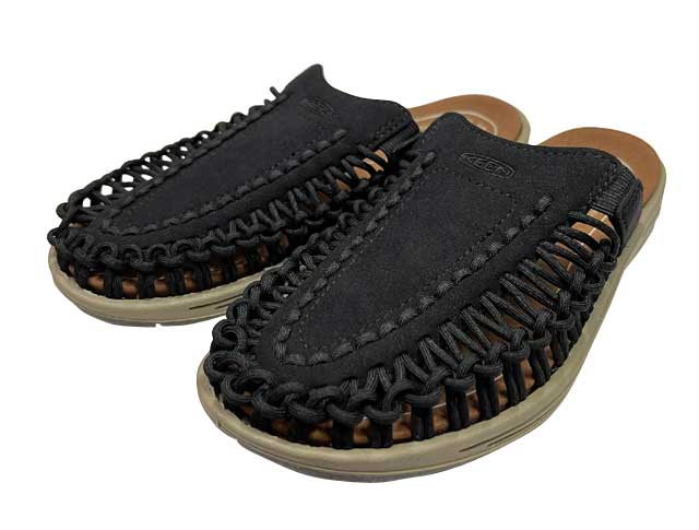 KEEN ������UNEEK 2 SLIDE W ��ˡ����ġ� ���饤�ɡ�BLACK/PLAZA TAUPE��������롡���ݡ��ĥ�����롡�����ȥɥ���WOMEN �����ޥ󡡥�ǥ�����