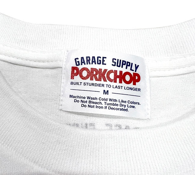 PORKCHOP �ݡ�������åס�24 SCRIPT TEE��24������ץ� T����ġ�Ⱦµ��2��(WHITE/RED)��2024SS