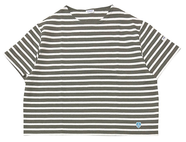 ORCIVAL �������Х롡#B258 Women's Crew Neck S/S Pullover �����ޥ� ���롼�ͥå� ���硼�ȥ��꡼�� �ץ륪���С����磻��T����ġ��磻�ɥ��륨�åȡ��������Х롡Made in FRANCE
