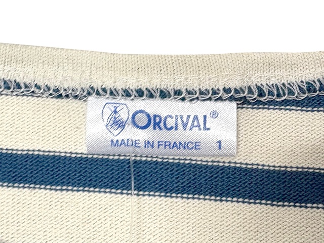 ORCIVAL �������Х롡#B258 Women's Crew Neck S/S Pullover �����ޥ� ���롼�ͥå� ���硼�ȥ��꡼�� �ץ륪���С����磻��T����ġ��磻�ɥ��륨�åȡ��������Х롡Made in FRANCE