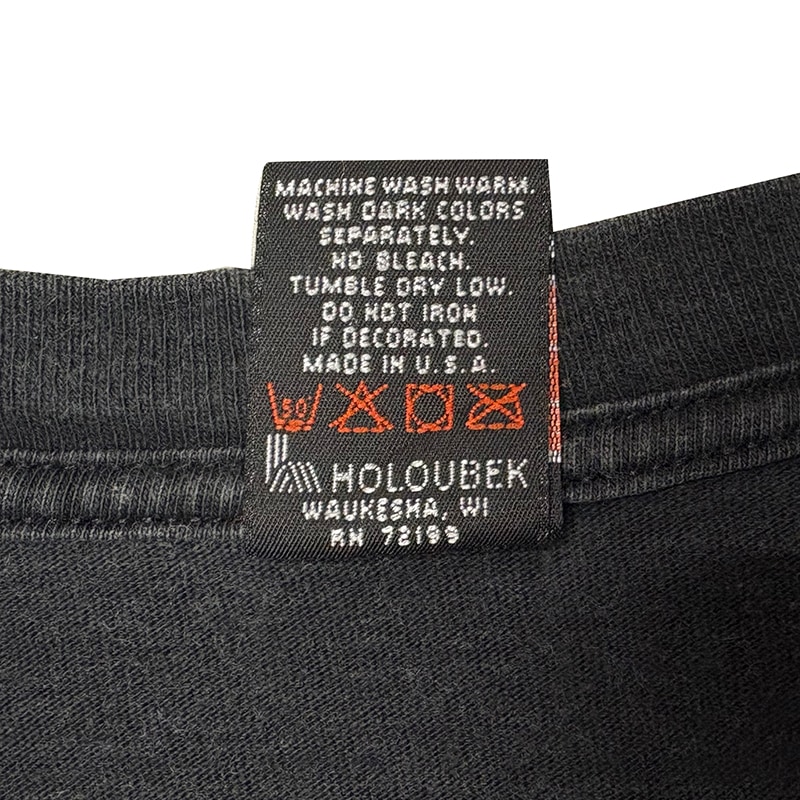 ��01��Harley-Davidson �ϡ��졼���ӥåɥ���LONG SLEEVE T-SHIRTS ���󥰥��꡼�� T����ġ�col:BLACK��size:3XL��Made in U.S.A.����USED �桼���ɡۡ���šۡ�Ź�޻����Բġ�