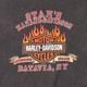 ��01��Harley-Davidson �ϡ��졼���ӥåɥ���LONG SLEEVE T-SHIRTS ���󥰥��꡼�� T����ġ�col:BLACK��size:3XL��Made in U.S.A.����USED �桼���ɡۡ���šۡ�Ź�޻����Բġ�