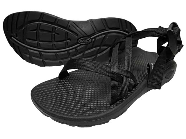 Chaco ���㥳��Ws ZCLOUD X Sandal ������롡WOMENS��LADY'S����ǥ�������SOLID BLACK������å� �֥�å�