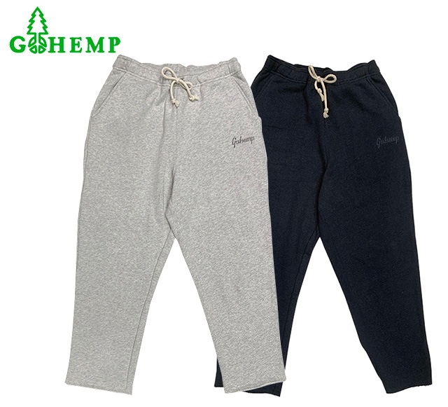 GOHEMP �����إ�ס�SET UP PANTS ���åȥ��å� �ѥ�ġ��������åȥѥ�ġ��إ�ץ��åȥ��㡡�ʡ�2��(ASH HEATHER/BLACK)