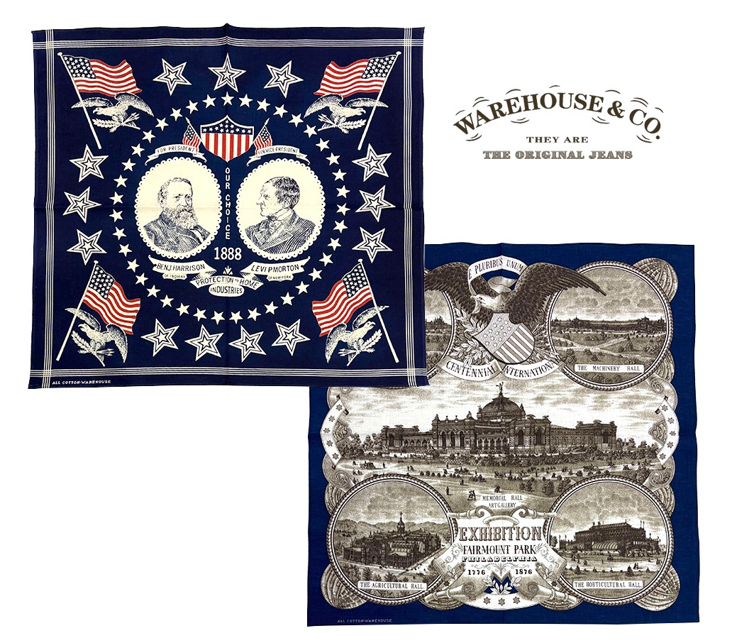 WAREHOUSE �������ϥ�����Lot 5245 BANDANA��2��(OUR CHICE/MEMORIAL HALL)���Х����