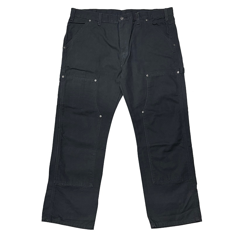 ��SALE 20%OFF�ۡ�̤�����ʡ� Dickies �ǥ��å�������Heavyweight Duck Double Knee Carpenter Pants �إӡ��������� ���å� ���֥�ˡ� �����ڥ󥿡� �ѥ�ġ�col.BLACK��size:W38��L30ɽ�����ڥ��󥿡��ѥ�� ����šۡ�Ź�޻����Բġ�