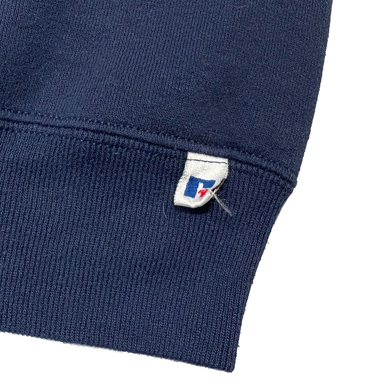 90s��RUSSELL ATHLETIC ��å��� ��������å���CREW NECK SWEAT ���롼�ͥå� �������åȡ�̵�ϡ�col:NAVY��size:XXL��Made in U.S.A.��BIG SIZE����VINTAGE ������ơ����ۡ���šۡ�Ź�޻����Բġ�