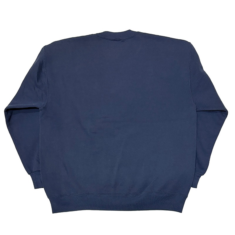 90s��RUSSELL ATHLETIC ��å��� ��������å���CREW NECK SWEAT ���롼�ͥå� �������åȡ�̵�ϡ�col:NAVY��size:XXL��Made in U.S.A.��BIG SIZE����VINTAGE ������ơ����ۡ���šۡ�Ź�޻����Բġ�